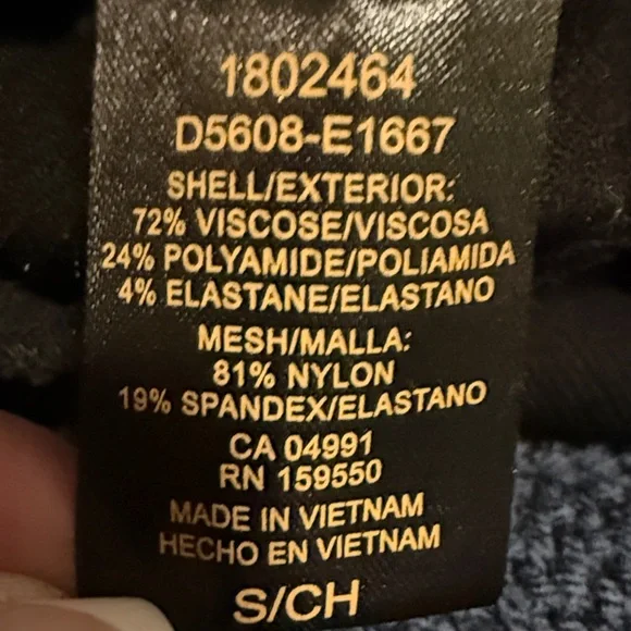 Dalia Black Straight-Leg Dress Pants - Picture 7 of 7